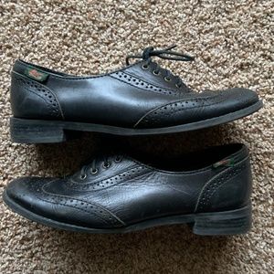 Leather Bass oxfords
